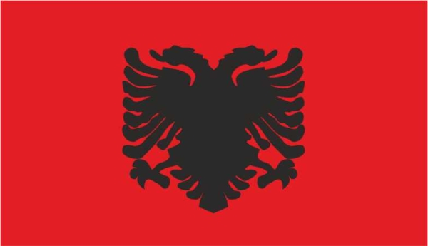 Fahne Albanien 140cm x 90cm